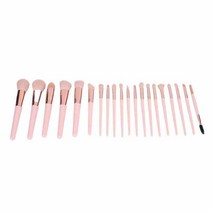 쉐딩브러쉬 20pcs Makeup Brushes Kit Soft Fluffy Cosmetic Handle Portable Brush Set for BB Cream Loose Pow, [01] as shown