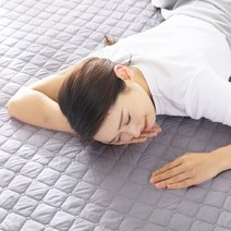 베러인홈 전자파 없는 전기 장판 온열 전기 매트 워셔블 EMF 무자계 세탁가능 전기요, 라임 싱글 (100X180cm)