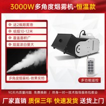 포그머신 스모그 안개 무대 듀얼 연무기 축제 공연 특수효과 연막소독기 컨트롤, 3000W [고급정온DMX512종]+스모크 에센스 2병