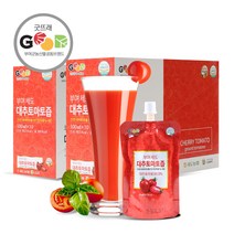 우리네농산물 농협 대추방울토마토즙 100mlx10포(2box) mini tomato juice, 20포, 100ml