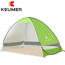 돔형텐트 4인용텐트 겨울용 터널형 원터치 텐트 keumer 2020 새로운 자동 포장 가능 캠핑 uv 보호 팝업 비치 방수 야외 레크리에이션 관광, 협력사, 긴 녹색 텐트