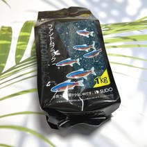 어항바닥재 고급 흑사 sudo 팬텀 블랙 1kg 물고기 구피 베타바닥재