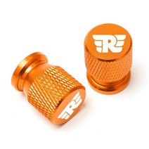 바이크 오토바이부품 로얄 엔필드 총알/유성/클래식 350 500 인터셉터 650 콘티넨탈 GT 535 히말라야 411 400 용 오토바이 타이어 밸브 캡, [04] Orange