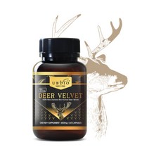 유비바이오 녹용 500mg 60캡슐, 1개, 단품