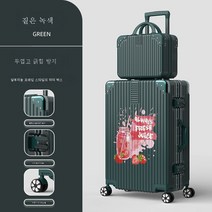 ZZJJC 캐리어 여 20인치 캐릭터 탑승 암호함 대용량 알루미늄 프레임 크기 캐리어 남24인치