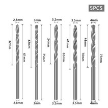 1pc 8mm shank hss woodworking 카운터 싱크 라우터 비트 나사 추출기 remon demolition for wood milling cutter, 5개