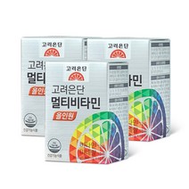 [분말멀티비타민] 고려은단 멀티비타민 올인원 60정, 3개
