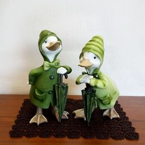 [RA†]우비 오리 세트 인테리어 소품 인형 집들이 장식 선물 장식품 예쁜품 이사 콘솔품▨_ea, ε본상품ε