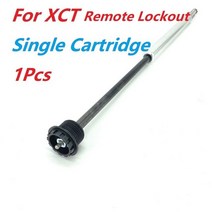 자전거포크 SR SUNTOUR XCT 프론트 포크 원격 잠금 제어 댐핑 로드 카트리지 속도 아웃 레버, Single Cartridge