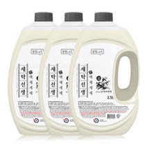 세탁선생 액상 세제 2.5L 3개, 1세트, 2500ml