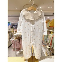 [블루독베이비 10] 23FW (WH)구름강아지우주복 HK 43A7004103