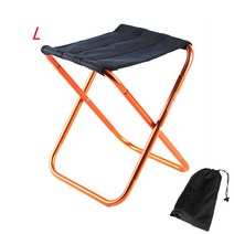 좌식의자 디스크의자 등받이의자 패브릭의자 틸팅의자 접이식 낚시 의자 경량 피크닉 캠핑 알루미늄 천으로, 17 Orange L
