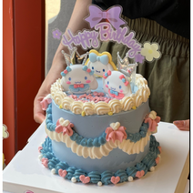 마이멜로디 시나모롤 포차코 케이크 토퍼 쿠로미, 17