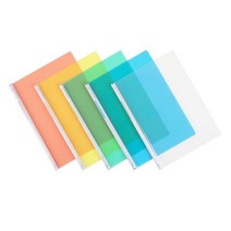 윈지커머스_221102 [WINZI_몰] 서류정리 하늘색화일 서류파일 다용도포켓홀더 화일류, 문화 대용량 레일 클리어 홀더 F490D-7 10, 적색(9041) _JMOC