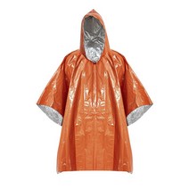 단열담요 보온침낭 비상시 생존키트 비박 차박 야외용, 비상 단열 비옷 (주황색) - 2pcs