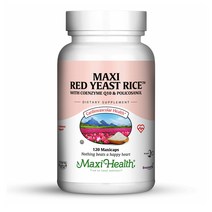 Maxi Red Yeast Rice 코엔자임 Q10 폴리코사놀 혈관청소부 120정