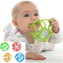 실리콘 치발기 색상 소근육발달놀이 치아발육기 오감교육 촉각놀이 6개월장난감 16개월장난감 애기치발기 20개월장난감 6개월아기장난감