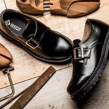 BSQT 677 리즈 몽크 스트랩 루시블랙