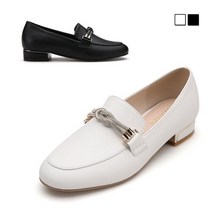 미소페 [미소페] 여성 큐빅매듭장식 로퍼 012119703 2.5cm