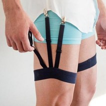 셔츠 가터 벨트 와이셔츠 고정 빠짐방지 셔츠스테이 2P, 베이직2p, 상세페이지 참조