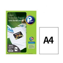 제이엘365 티셔츠 전사용지(J9115 A4 5매 프린텍)340983405343ea, jl365mall 본상품선택