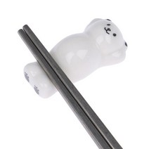 달자샵 2p+2p 앙증맞은 인테리어 곰돌이 수저 받침대 테이블 데코레이션, 2Pcs+2Pcs, 앉은곰