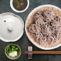 [전국 맛집] 국산 생메밀국수 6인분세트 소바 냉 온 비빔국수 한번에, 비빔] 메밀생면6인분+비빔장