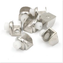 아시바클램프 유리 장착 브래킷 비계 가구 선반 고정 플레이트 클립 지원, 한개옵션0