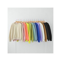 (기모) 무지 맨투맨