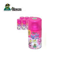 산도깨비 향기속으로 방향캔(300ml) 10개/자동분사기용향캔/방향제, 포도 10개
