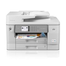 Brother MFC-J6955DW INKvestment 탱크 컬러 잉크젯 올인원 프린터 무선 양면 인쇄 27.9 x 43.2cm(11 x 17인치) 스캔 유리 및 최대 1년