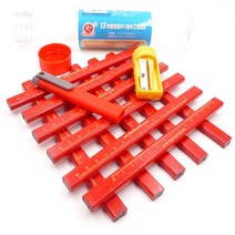 Dagezi 목공용 연필 13종 세트 목공 사각, 1개