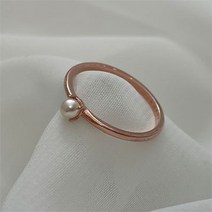 [오노마] ONM 로즈골드 그레이스 풀 링 패션 반지