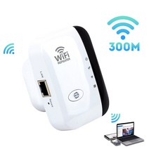 무선 와이파이 증폭기 300Mbps 확장기 장거리 와이파이 신호 증폭기 부스터 네트워크 지원 WPS AP 802.11N 액세스 포인트, US Plug_WHITE