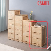 [기간한정 5% 할인이벤트][까미엘]앨비노 고무나무 1600 계단식 서랍장세트(TG_SN0206), 내츄럴