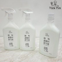 띵크픽 매직 곰팡이 제거제 1L 2+1 베란다 창문 화장실 청소 실리콘 벽지 타일 벽 곰팡이제거