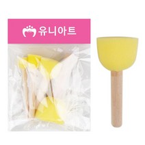 유니아트 2000 도장찍기 스펀지 4종세트 (3번), 단품