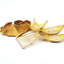 다용도 튀김 바구니 대나무 튀김바구니, 별모양바구니