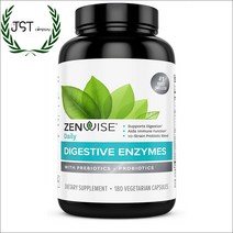 Zenwise 소화효소 비건 다이제스티브 엔자임 180정