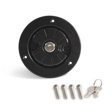 카라반트레일러 RV 중력 신선한 물 채우기 해치 커버 키와 함께 입구 부품 필터 보트 캠핑카 트레일러에 대 한 잠금 캐러밴 액세서리 N0HF 166860, 01 BK