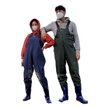 에스몰 가슴장화 해루질장화 갯벌체험 주말농장, 네이비, 285