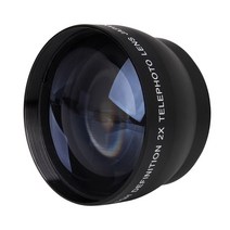 Nikon AF-S 18-55mm 55-200mm 렌즈 카메라 용 52mm 2X nification 망원 렌즈, 캐논 RF