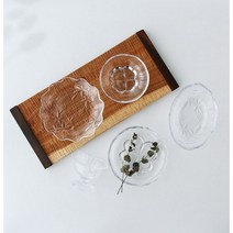 [요리하는남자들] 슈에뜨 내열유리 디저트 접시 5종 브런치 아포카토 아이스크림 빵 과일 요거트 샐러드 볼 플레이트 플레이팅 그릇, 체리프 샐러드