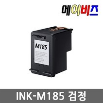 재생잉크 INK-M185 C185 M185XL C185XL 대용량잉크 SL-J1680 SL-J1683 SL-J1685 SL-J1780W SL-J1780DW SL-J1785W, INK-M185XL 검정대용량, 1개