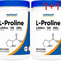 [1+1] 뉴트리코스트 L-Proline파우더 250그램 미지정