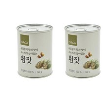 ORGA 간식 [기획]황잣(국산) (140gx2입) 명절 회사 탕비실 캠핑 아이들 선물, 30개