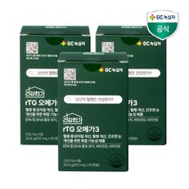 GC녹십자 건강한가 rTG오메가3 510mg, 3개, 60정