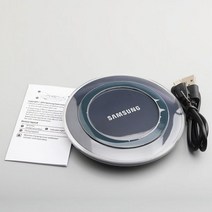 무선 핸드폰 휴대폰 충전기 멀티 고속 갤럭시 S10 S8 S9 Plus S7 S6 S20 S21 울트라 노트 20 울트라/10/9/8/5 EP-PG920I 용 기존 삼성 QI 충전, Black