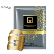 BIOAQUA-스킨 케어 식물 동물 페이셜 마스크 모이스처라이징 오일 컨트롤 수분 영양 리무버 블랙헤드 페이스 여성용, [16] 16 GOLD MASK