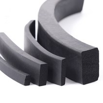가스켓블랙 EPDM 고무 폼 씰링 스트립 사각 스폰지 개스킷 캐비닛 도어 씰용 3x3mm 4x4 8x8 10x10 12, 04 4x6mm_03 5 Meters